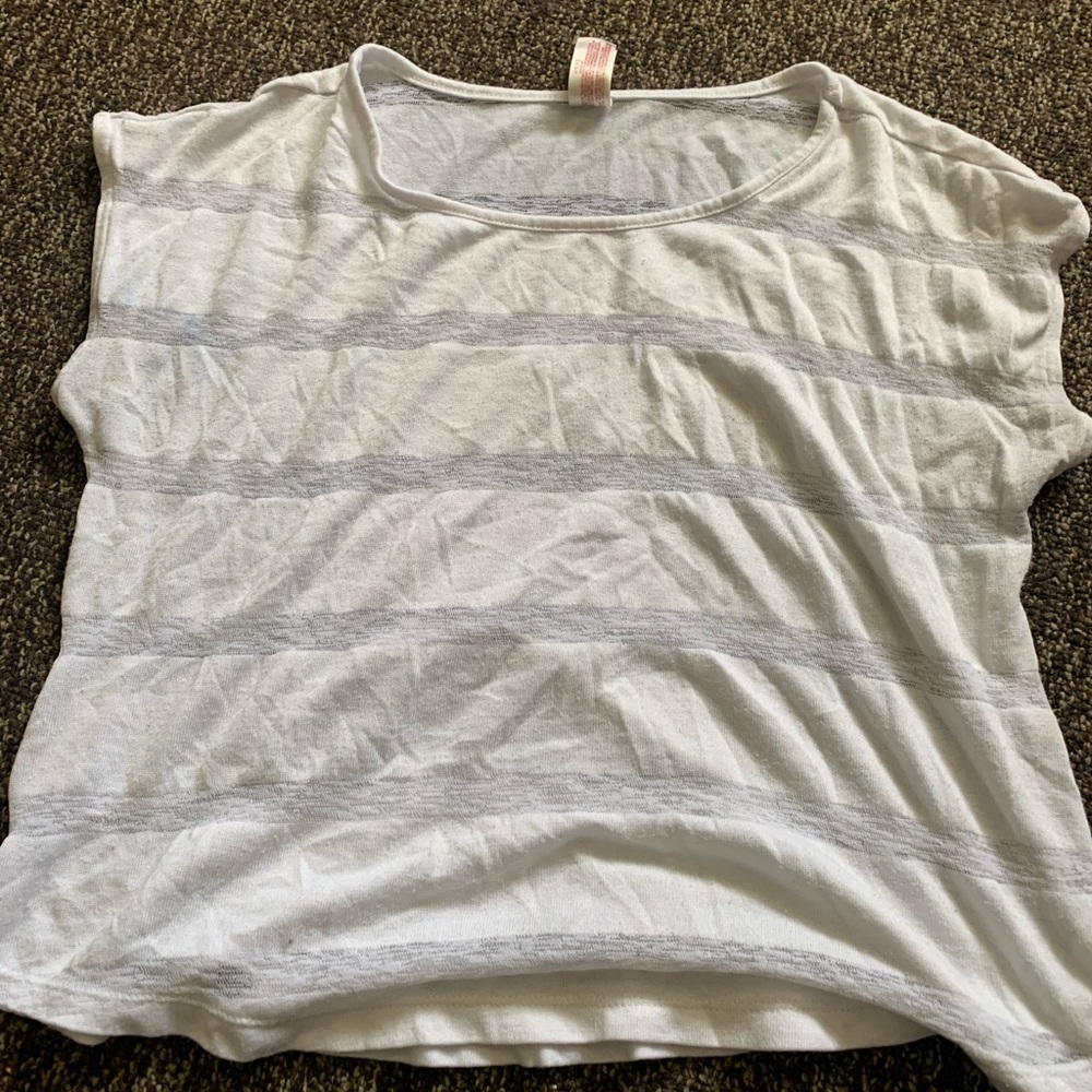 White, No Boundaries Tee